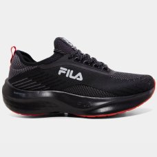 Tênis Fila Go Trainer 2 Masculino - Preto e Vermelho