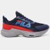 Tênis Infantil Fila Progress - Marinho e Vermelho