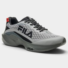 Tênis Fila Progress Lite 2 Masculino - Cinza e Preto Tênis Fila Progress Lite 2 Masculino - Cinza e Preto