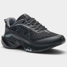 Tênis Fila Progress Lite 2 Masculino - Preto e Grafite Tênis Fila Progress Lite 2 Masculino - Preto e Grafite