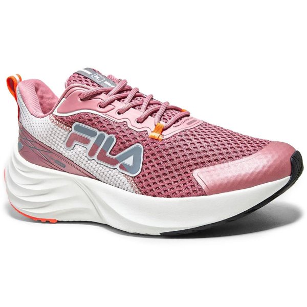 Tênis Fila Racer Comet Feminino - Rosa e Cinza