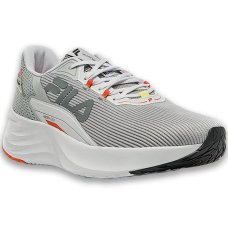 Tênis Fila Racer Flexor Feminino - Prata e Laranja