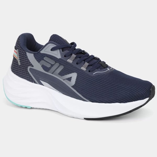 Tênis Fila Racer Flexor Masculino - Marinho e Prata