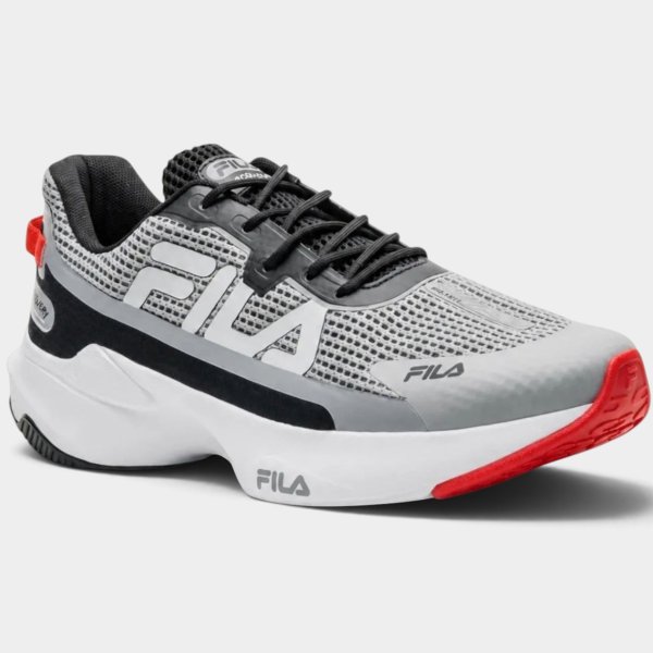 Tênis Fila Recovery Masculino - Cinza e Preto