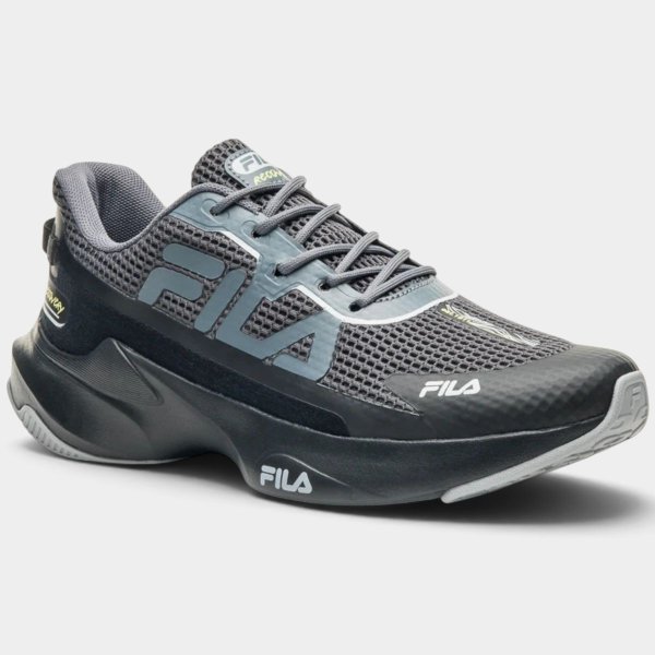 Tênis Fila Recovery Masculino - Preto e Grafite