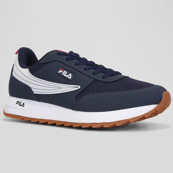 Tênis Fila Retro Flag Masculino - Marinho e Branco