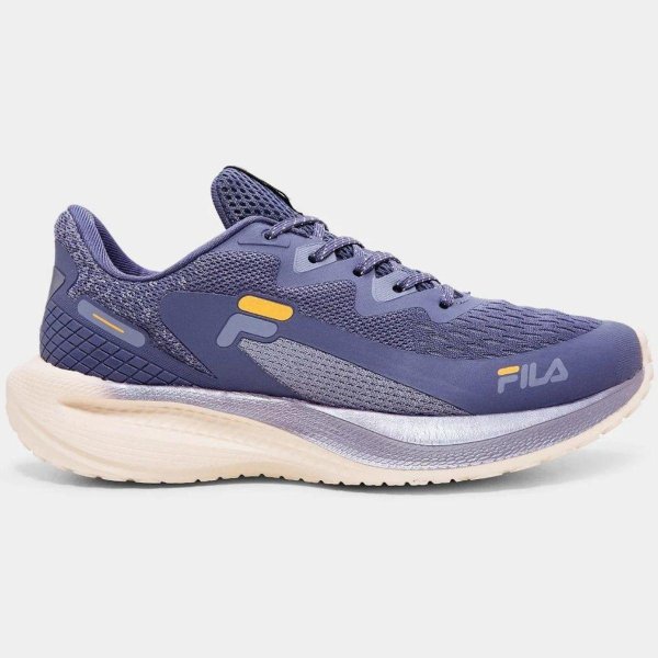 Tênis Fila Spritz Feminino - Azul e Laranja