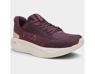 Tênis Fila Spry Feminino - Vinho e Branco Tênis Fila Spry Feminino - Vinho e Branco