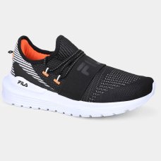 Tênis Fila Trend 3.0 Masculino - Preto e Laranja