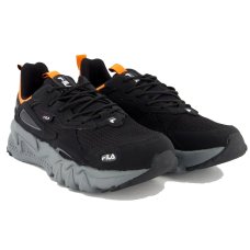 Tênis Fila Venture Tracer Masculino - Preto e Laranja