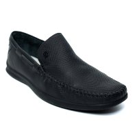 Mocassim Couro Freeway Evora Masculino - Preto