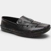 Mocassim Couro Freeway Logan 2 Masculino - Preto