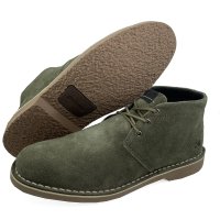 Abotinado Kildare Desert Boot Essentials Camurça - Musgo