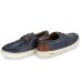 Tênis Couro Kildare Lisboa Masculino - Marinho e Bege