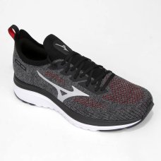 Tênis Mizuno Cool Ride Masculino - Chumbo e Preto