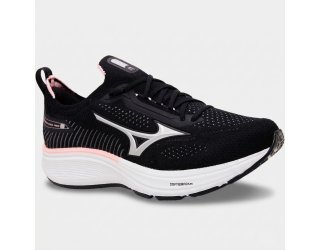 Tênis Mizuno Cool Ride 3 Feminino - Preto e Rosa