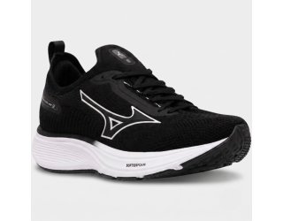 Tênis Mizuno Cool Ride 3 Masculino - Preto e Branco