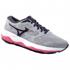 Tênis Mizuno Wave Falcon 3 Feminino - Cinza e Rosa