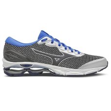 Tênis Mizuno Wave Frontier 13 Masculino - Cinza e Azul