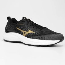 Tênis Mizuno Furious 2 Masculino - Preto e Dourado