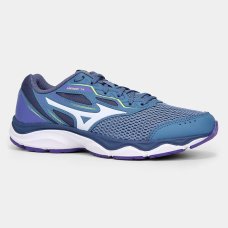 Tênis Mizuno Wave Hawk 4 Feminino - Azul