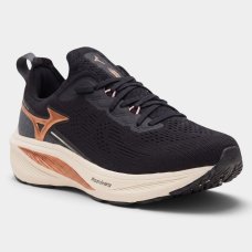 Tênis Mizuno Sunrise Feminino - Preto e Bronze