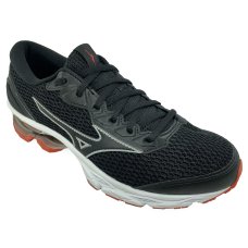 Tênis Mizuno Wave Frontier 13 Masculino - Preto e Vermelho