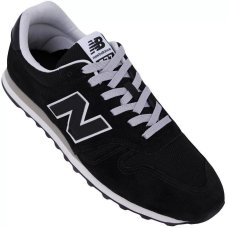 Tênis New Balance 373 Casual Masculino - Preto e Branco