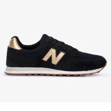 Tênis New Balance 373 Casual Feminino - Preto e Dourado