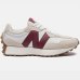 Tênis New Balance 327 V1 Feminino - Bege e Vinho Tênis New Balance 327 V1 Feminino - Bege e Vinho
