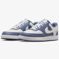 Tênis Nike Court Vision Low Next Nature Feminino - Azul Claro e Branco