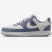 Tênis Nike Court Vision Low Next Nature Feminino - Azul Claro e Branco