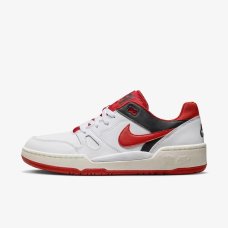 Tênis Nike Full Force Low Masculino - Branco e Vermelho