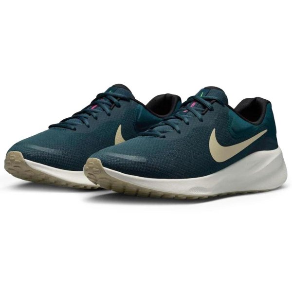 Tênis Nike Revolution 7 Masculino - Azul e Branco