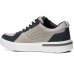 Tênis Couro Pegada Silver Casual Masculino - Bege e Preto
