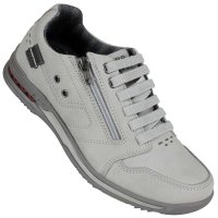 Sapatênis Couro Pegada Amortecedor Masculino - Gelo