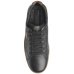 Sapatênis Couro Pegada Microperfuros Masculino - Preto