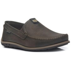 Mocassim Couro Pegada Washed 141603 Masculino - Marrom