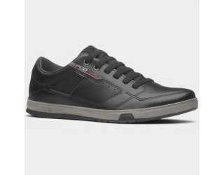 Tênis Couro Pegada Microfibra Masculino - Preto