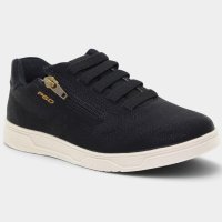 Sapatênis Infantil Pegada Flother Menino - Preto