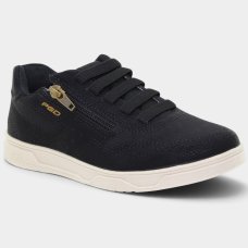 Sapatênis Infantil Pegada Flother Menino - Preto