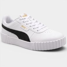 Tênis Puma Carina 3 Bdp Feminino - Branco e Preto