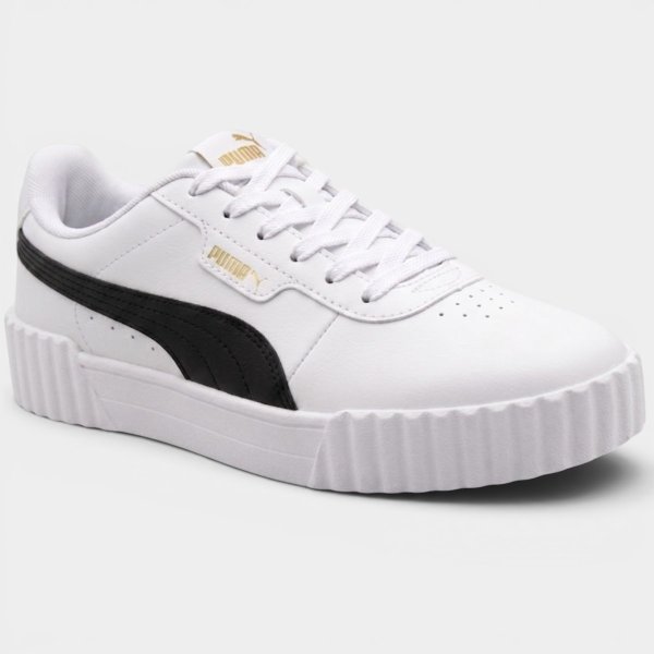 Tênis Puma Carina 3 Bdp Feminino - Branco e Preto