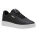 Tênis Casual Puma Court Classic Clean Masculino - Preto e Branco