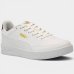 Tênis Puma Court Classic Clean Masculino - Branco e Dourado