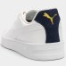Tênis Puma Court Classic Clean Masculino - Branco e Dourado