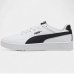 Tênis Puma Court Classic Clean Masculino - Branco e Preto