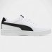 Tênis Puma Court Classic Clean Masculino - Branco e Preto