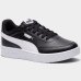 Tênis Puma Court Classic Clean Masculino - Preto e Branco