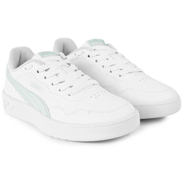 Tênis Puma Court Lally BDP Feminino - Branco e Verde